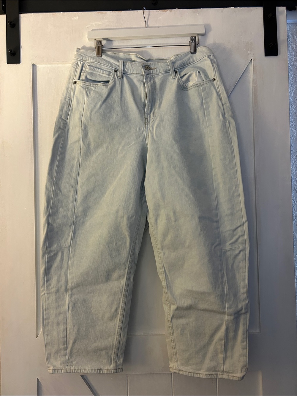 Old Navy Light Blue Women's Barrel Jeans
